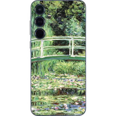 White Waterlilies, 1899 by Monet Galaxy A35 5G Skin
